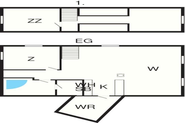 6 Person Holiday Home In Bl Vand 布拉万德 外观 照片